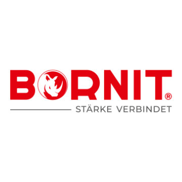 Logo BORNIT Bitume since 2019 (with red signet)