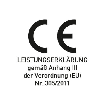 CE marking - declaration of performance 